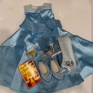 American Girl Tiana Sparkling Blue Dress Set